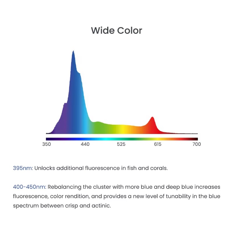 블루 240W LED 풀 스펙트럼 WiFi 앱 제어 해 - Aquarium Blue Marine Reef 리뷰 및 가격