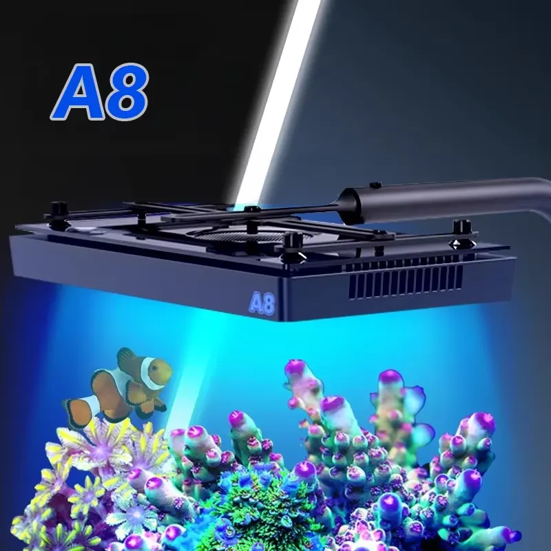 A8SE II Max 블루 240W WiFi 앱 프로그 - Aquarium Blue Marine Reef 리뷰 및 가격
